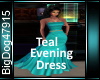 [BD] TealEveningDress