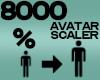 Avatar Scaler 8000%