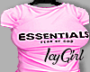 Essentials T shirt Pink