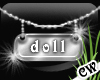 *Label* Niklace-Doll
