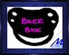 Biker Babe Pacifier
