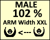 Arm Scaler XXL 102% Male