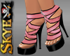 S-Pink & Black heels