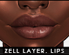- zell lips layerable -