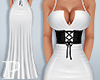 XBM-Corset Gown White