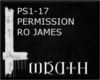 [W] PERMISSION RO JAMES
