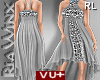 Glitter Silver Dress VU+