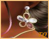 ~TQ~lilac earrings