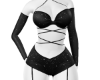 𖤍CA SET BLACK HOT