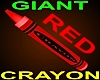 Giant Red Crayon