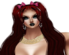 reddish black hair