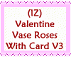 VDay Vase Roses Card V3