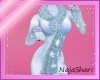 snow furry scarf