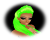 toxic green hair chloe
