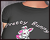 Top-Pretty Bunny-Black