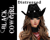 BLACK Cowgirl Hat 2
