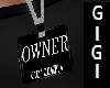 Owner chain name tag