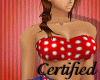 |Delilah Red Pin Up|