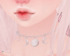 Moon necklace e