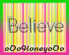 Believe Sign Derivable