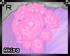 |AK|Pink Rose on Head -R