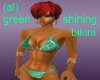 (al) bikini water green