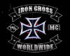 iron cross MC lawn chair