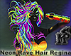 Neon Rave Hair Regina