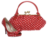 Red Heels and Purse