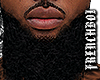 XL Afro Black Beard
