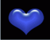 blue falling hearts