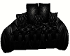 sofa cuero negro