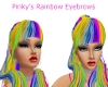Pinkys Rainbow Eyebrows 