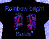 Rainbow Bright Boots