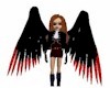 Blood dipped Angel Wing