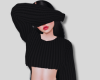 Crop Sweater Black