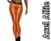 AA RLL Orange Biker Jean