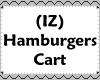(IZ) Hamburgers Cart