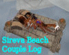 Sireva Beach Couple Log