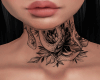 E* snake neck tattoo