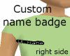 Lt. Hana name badge