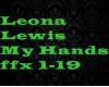 Leona Lewis My Hands