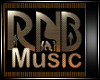 R&B Radio Blk n Gold
