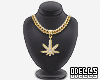 Gold Weed Chain | F