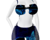 Channy blue butterfly