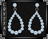 Baby Blue Pearl Earrings