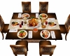 Turkey Dinner Table