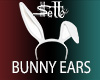 White Floppy Bunny Ears