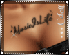 -MusicIsLife ChestTat-