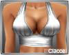 C Silver holter top